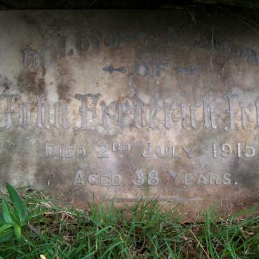 IRWIN John Frederick -1915