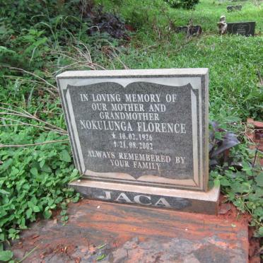JACA Nokulunga Florence 1926-2002