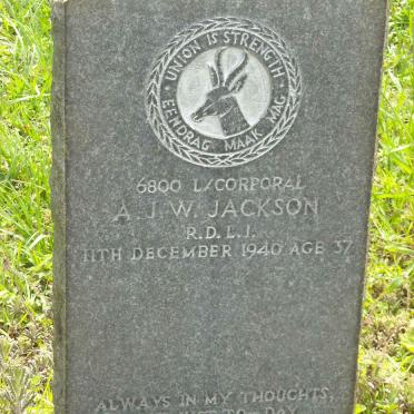 JACKSON A.J.W. -1940