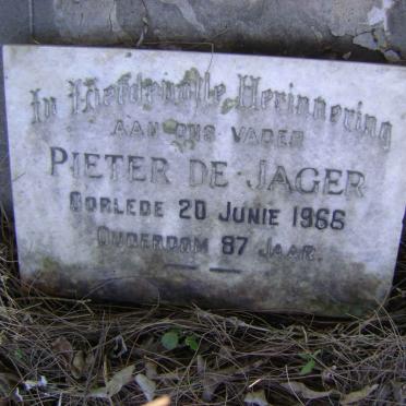 JAGER Pieter, de -1966