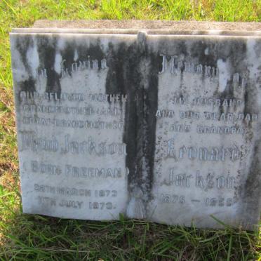 JACKSON Leonard 1875-1955 &amp; Maud FREEMAN 1873-1973