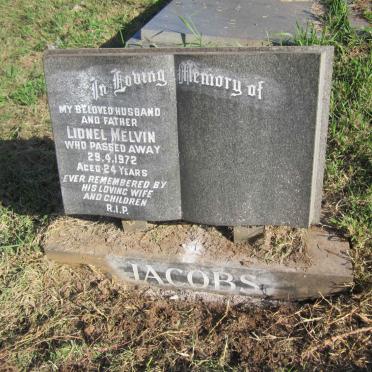 JACOBS Lionel Melvin -1972