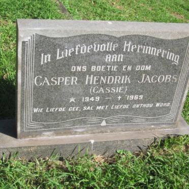JACOBS Casper Hendrik 1949-1969