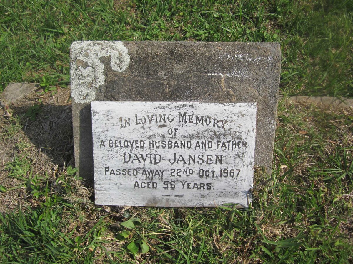 JANSEN David -1967
