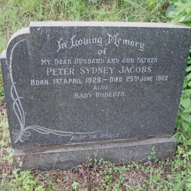 JACOBS Peter Sydney 1926-1969 :: ROBERTS Baby