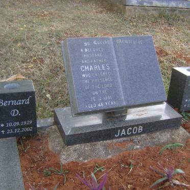 JACOBS Charles -1981 :: JACOBS Bernard D. 1929-2002 :: JACOBS Hudson D. 1931-2002