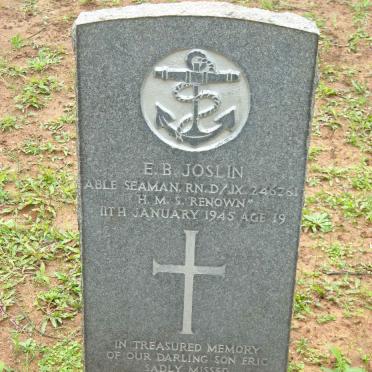 JOSLIN Eric B. -1945