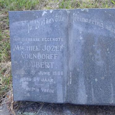 JOUBERT Michiel Jozef Adendorff -1966