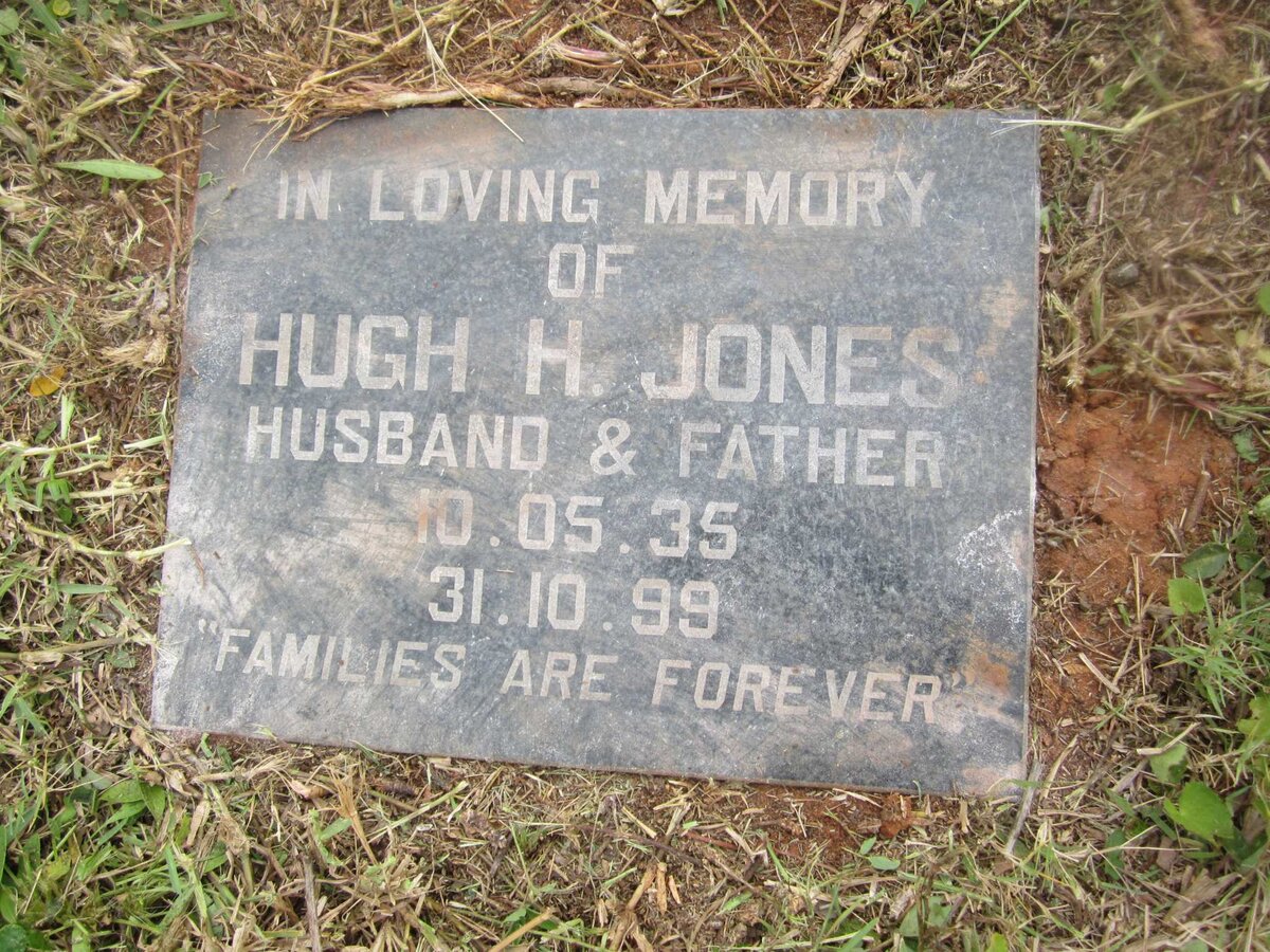 JONES Hugh H. 1935-1999