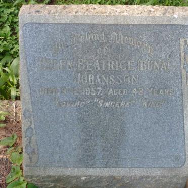 JOHANSSON Ellen Beatrice -1957
