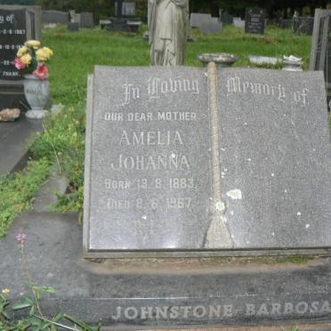JOHNSTONE BARBOSA Amelia Johanna 1883-1967