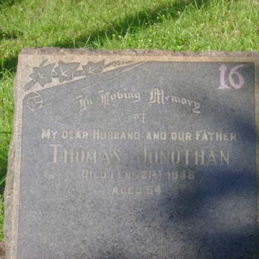 JONOTHAN Thomas -1948