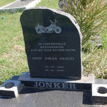 JONKER Gert Johan Daniel 1956-2005