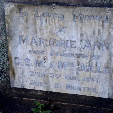 JOLLEY Marjorie Ann -1941