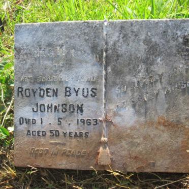 JOHNSON Royden Byus  -1963