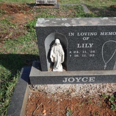 JOYCE Lily 1936-1993