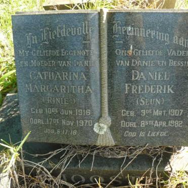 JOOSTE Catharina Margaritha 1916-1970 :: JOOSTE Daniel Frederik 1907-1982