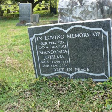 JOTHAM Manqanda 1934-2004