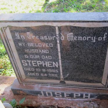 JOSEPH Stephen -1995 :: JOSEPH Solomon Jacob 1957-2017 