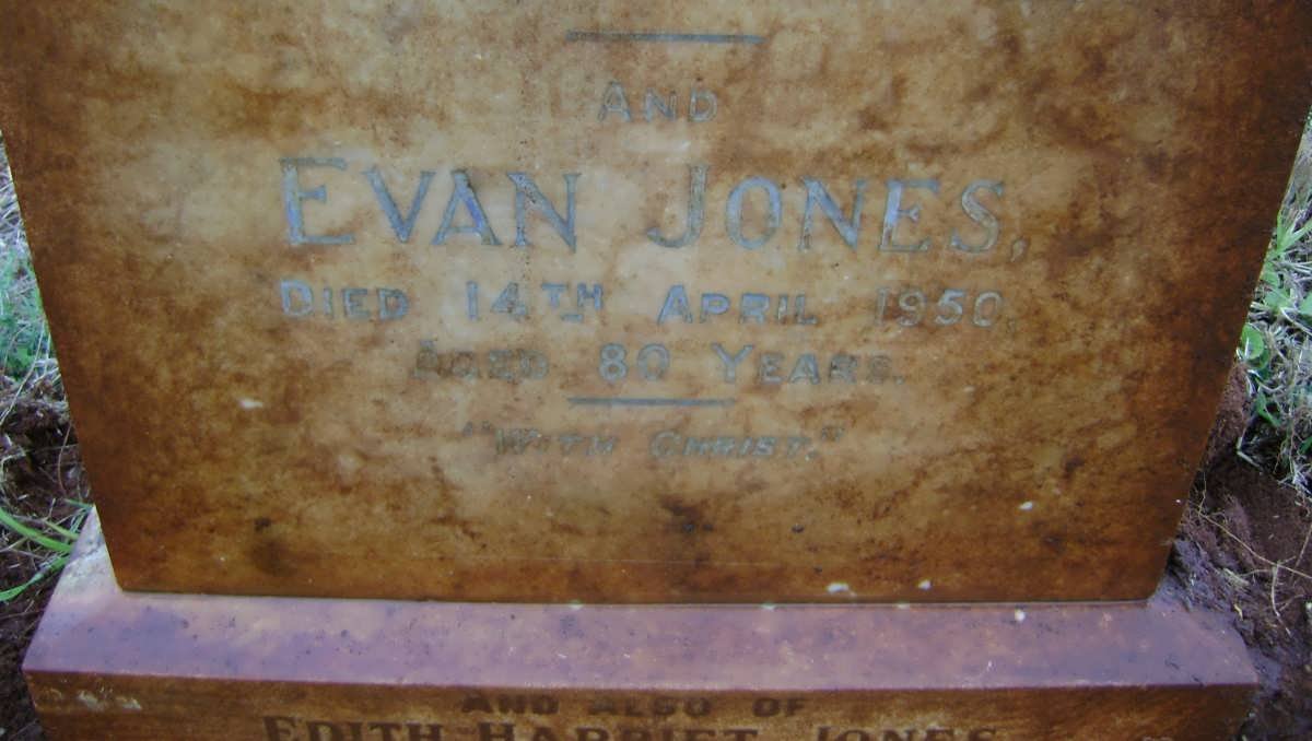 JONES Evan -1950