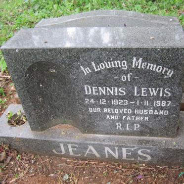 JEANES Dennis Lewis 1923-1987