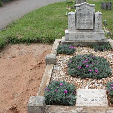 JURGENS Harry Theodore -1939 &amp; Lilian Madeline -1966 :: JURGENS Desmond Harry 1928-1992