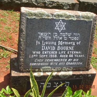 BOURNE David -1958