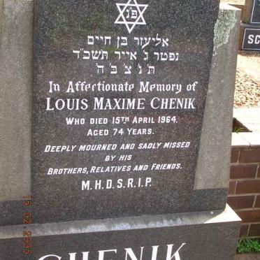 CHENIK Louis Maxime -1964