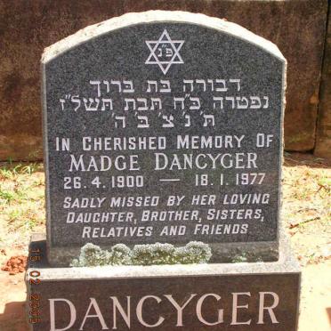 DANCYGER Madge 1900-1977