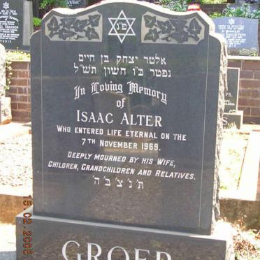 GROER Isaac Alter -1969