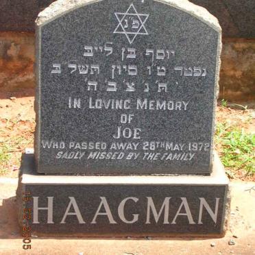HAAGMAN Joe -1972
