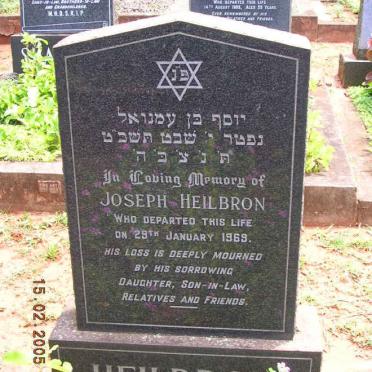 HEILBRON Joseph -1969