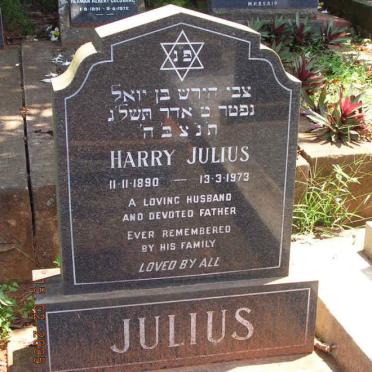 JULIUS Harry 1890-1973