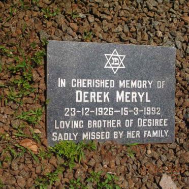 MERYL Derek 1926-1992