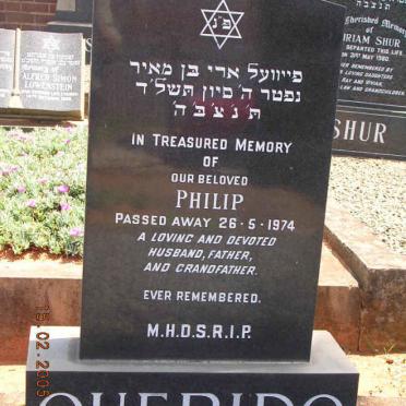 QUERIDO Philip -1974