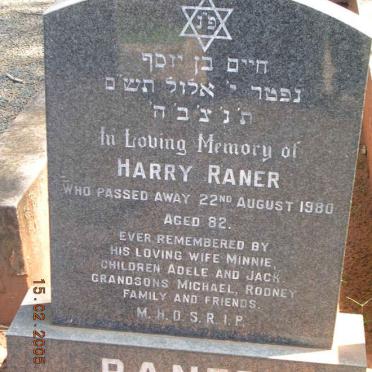 RANER Harry -1980