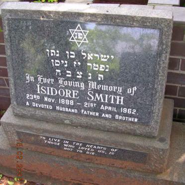 SMITH Isidore 1888-1962