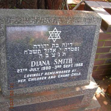 SMITH Diana 1900-1968