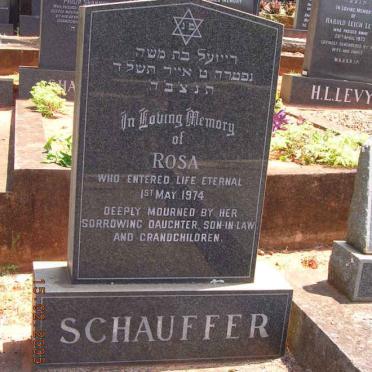 SCHAUFFER Rosa -1974