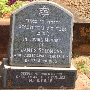 SOLOMONS James -1983