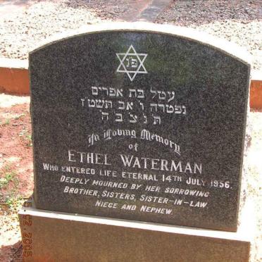 WATERMAN Ethel -1956