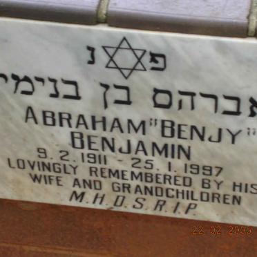 BENJAMIN Abraham 1911-1997