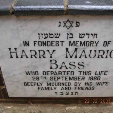 BASS Harry Maurice -1980