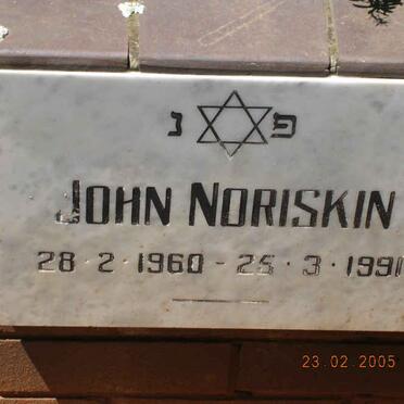 NORISKIN John 1960-1991