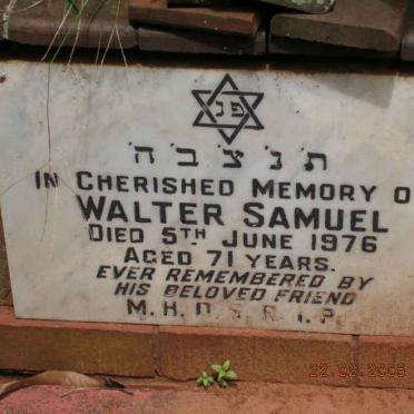 SAMUEL Walter -1976
