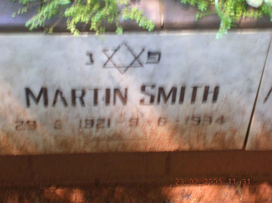 SMITH Martin 1921-1994