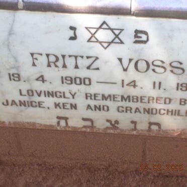 VOSS Fritz 1900-1993