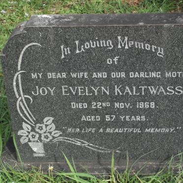 KALTWASSER Joy Evelyn -1968
