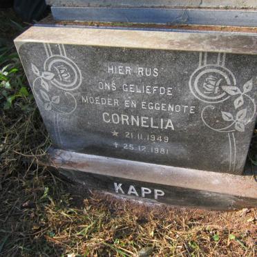 KAPP Cornelia 1949-1981