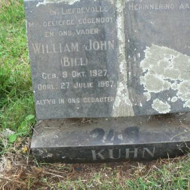 KUHN William John 1927-1967